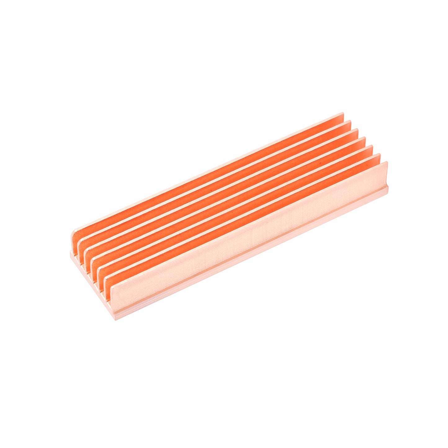 M.2 Heatsink Pure Copper Nvme ssd Heat Sink 7 Fins with Thermal Silicone pad for PC / PS5 M.2 PCIE NVMe SSD or M.2 SATA SSD