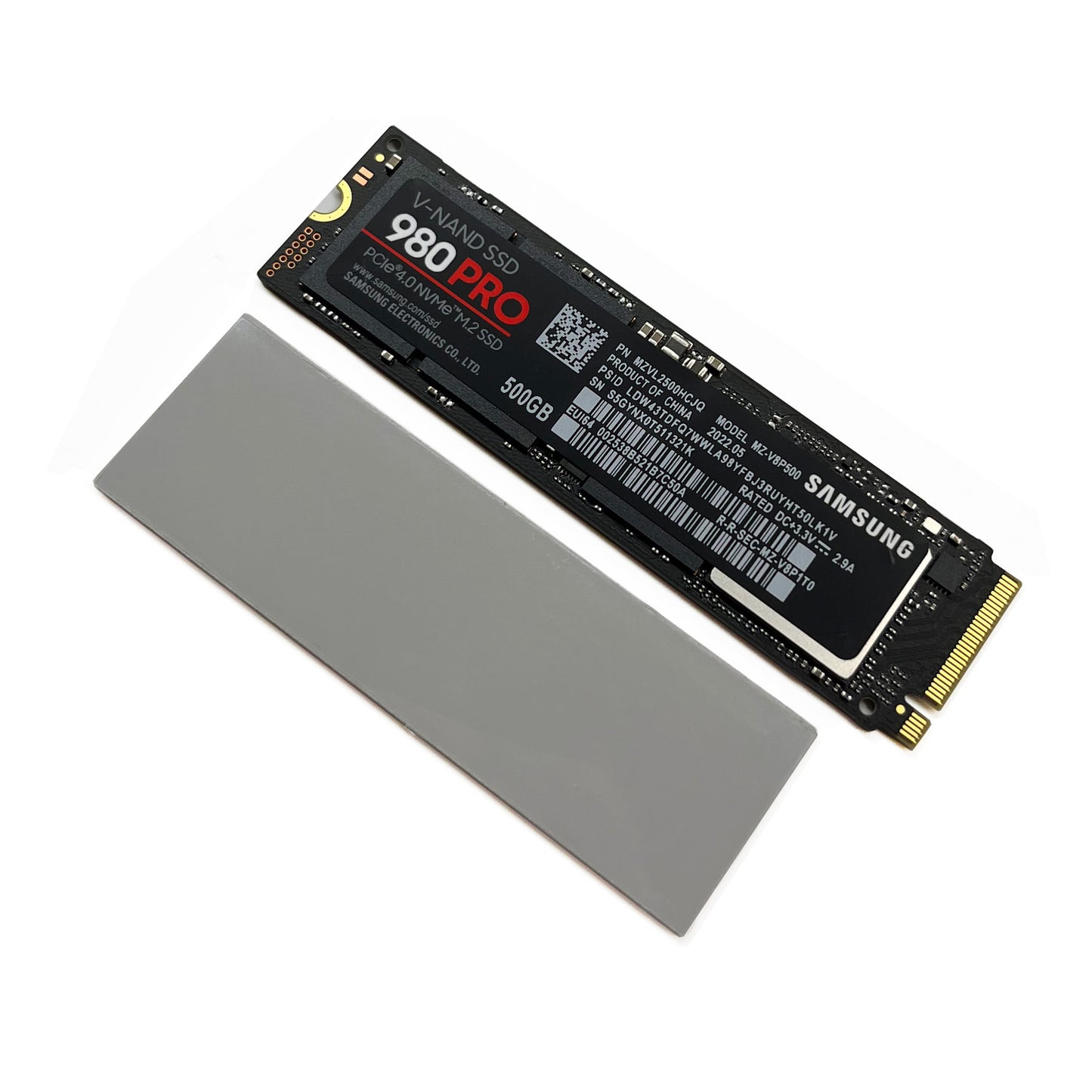 M.2 Thermal Pad, 70x22x1mm for M.2 2280 SSD NVMe PS5 Heatsinks 12.0 W/mK