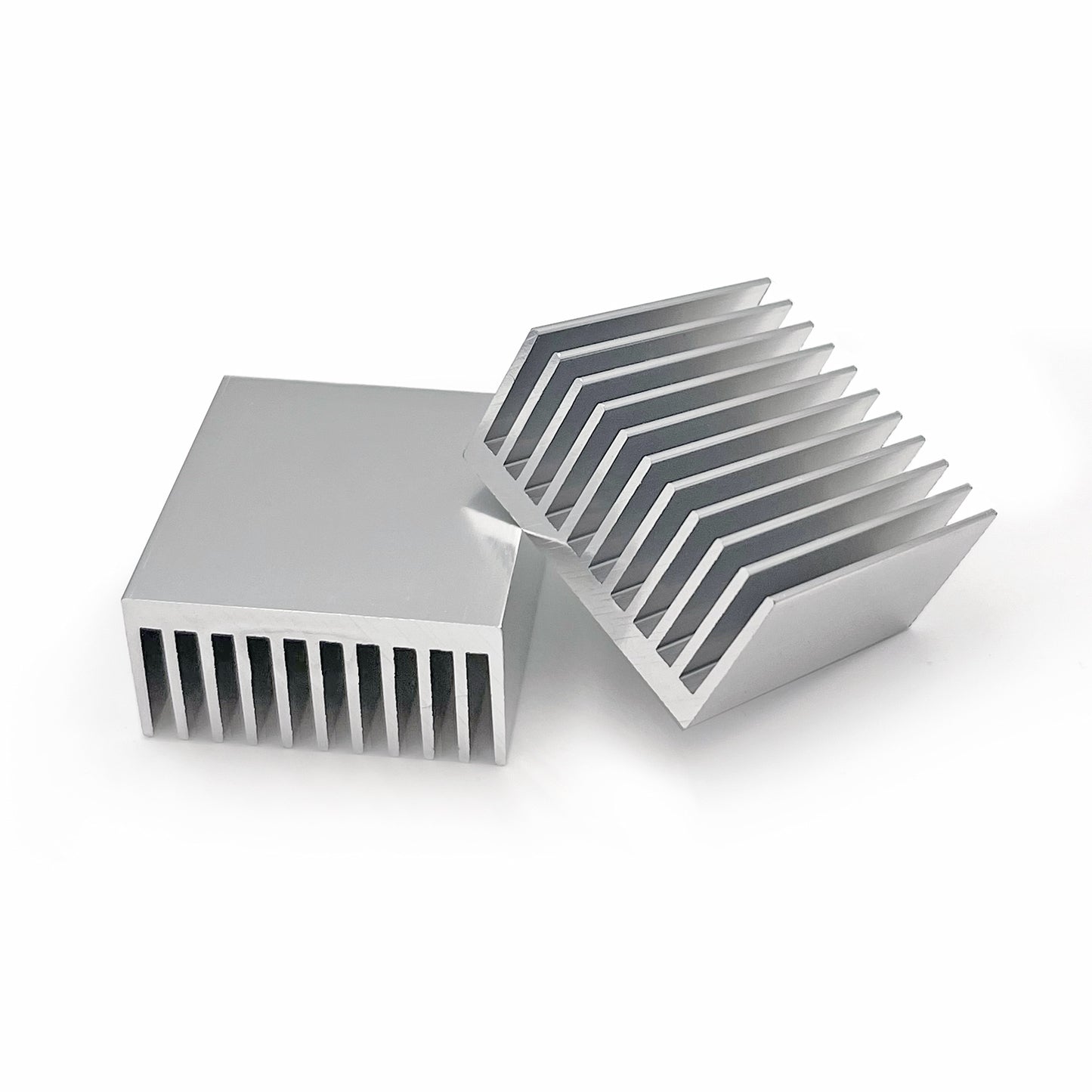 40mm Heatsink 40x40x20mm/ 1.57"x1.57"x0.79" Aluminium Heatsink Kit Sync Cooler Cooling Fins for Electronics Computer VRM Led Memory Chip Peltier Module 3D Printer Stepper Motor (40mmx40mmx20mm)