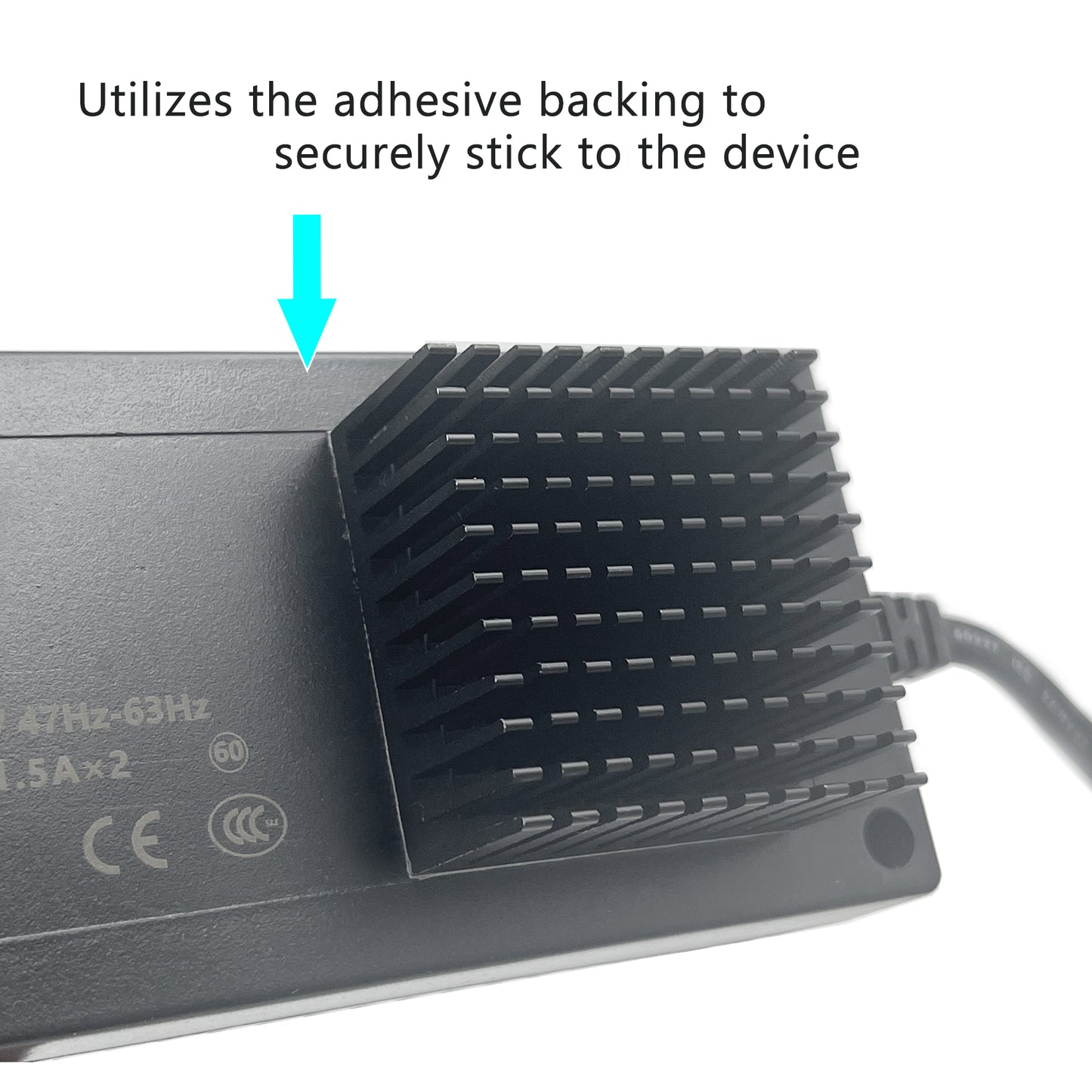 40mm Heatsink Kit 40x40x20mm with Thermal Conductive Adhesive Tape, Aluminum Heat Sink Cooler for Cooling 3D Printer Stepper Motor Driver NEMA 17 TEC1-12706 Peltier Plate Module GPU Router