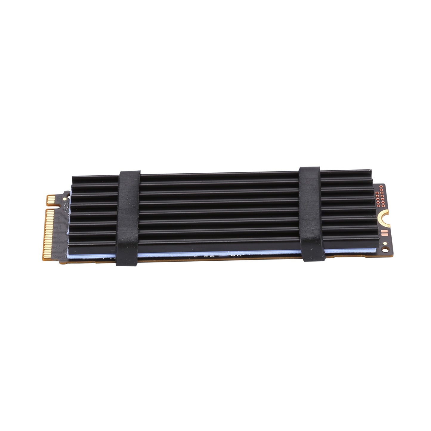 M.2 Heatsink Black with Silicone m.2 Thermal Pad DIY for 2280 M.2 PCIe 4.0/3.0 NVMe SSD