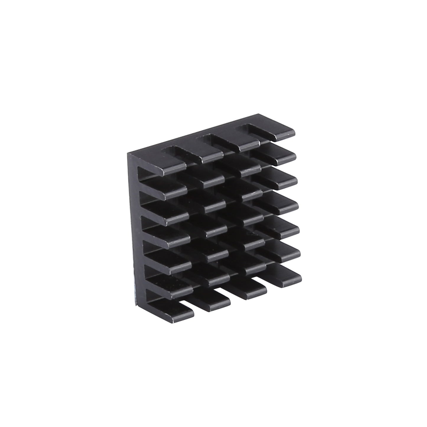 Small Aluminum Heat Sinks Kit 9x9x5mm / 0.35x0.35x0.2 inch Aluminum Heatsink with Thermal Conductive Double Sided Tape for Cooling GPU IC Chips VRAM VGA RAM