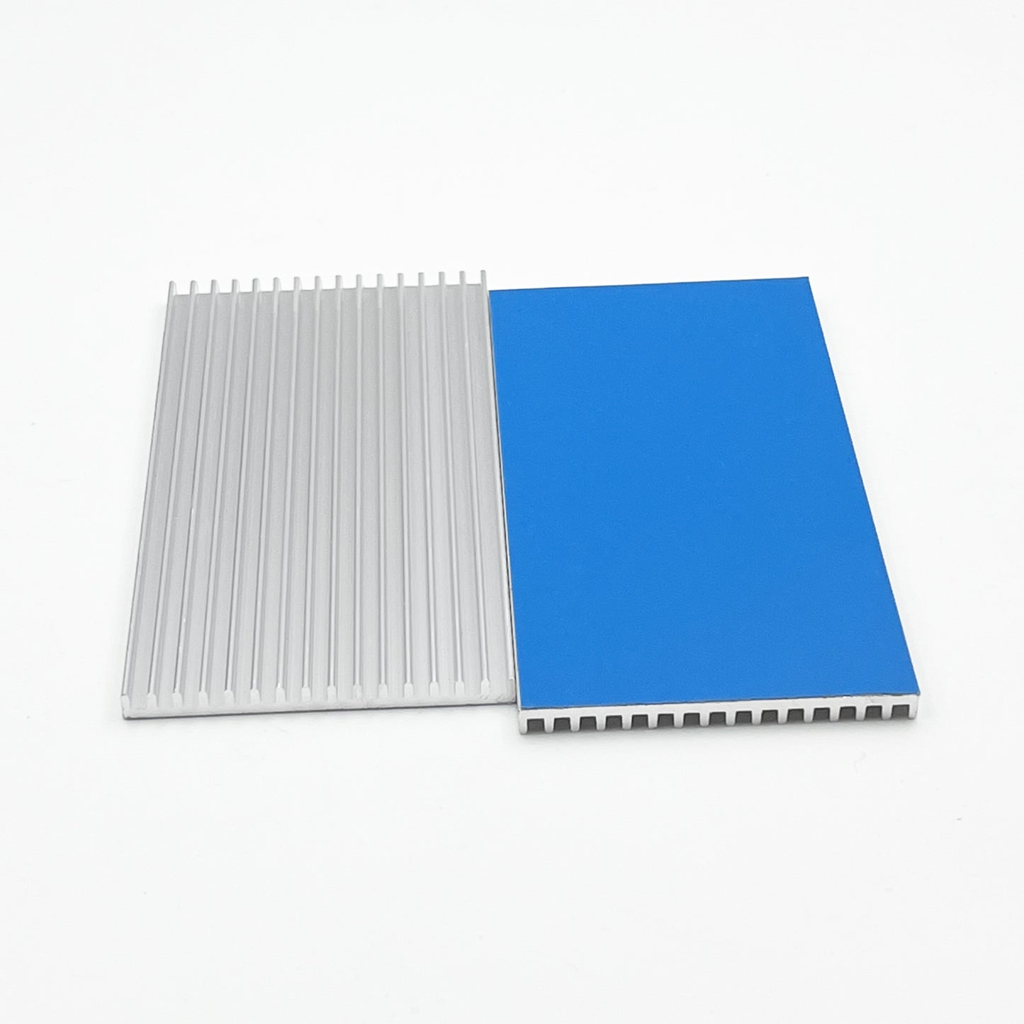 Aluminium Heatsink 100x50x4mm Thermal Conductive Adhesive Tape Thin Heat Sinks for Cooling Chipset Peltier Module