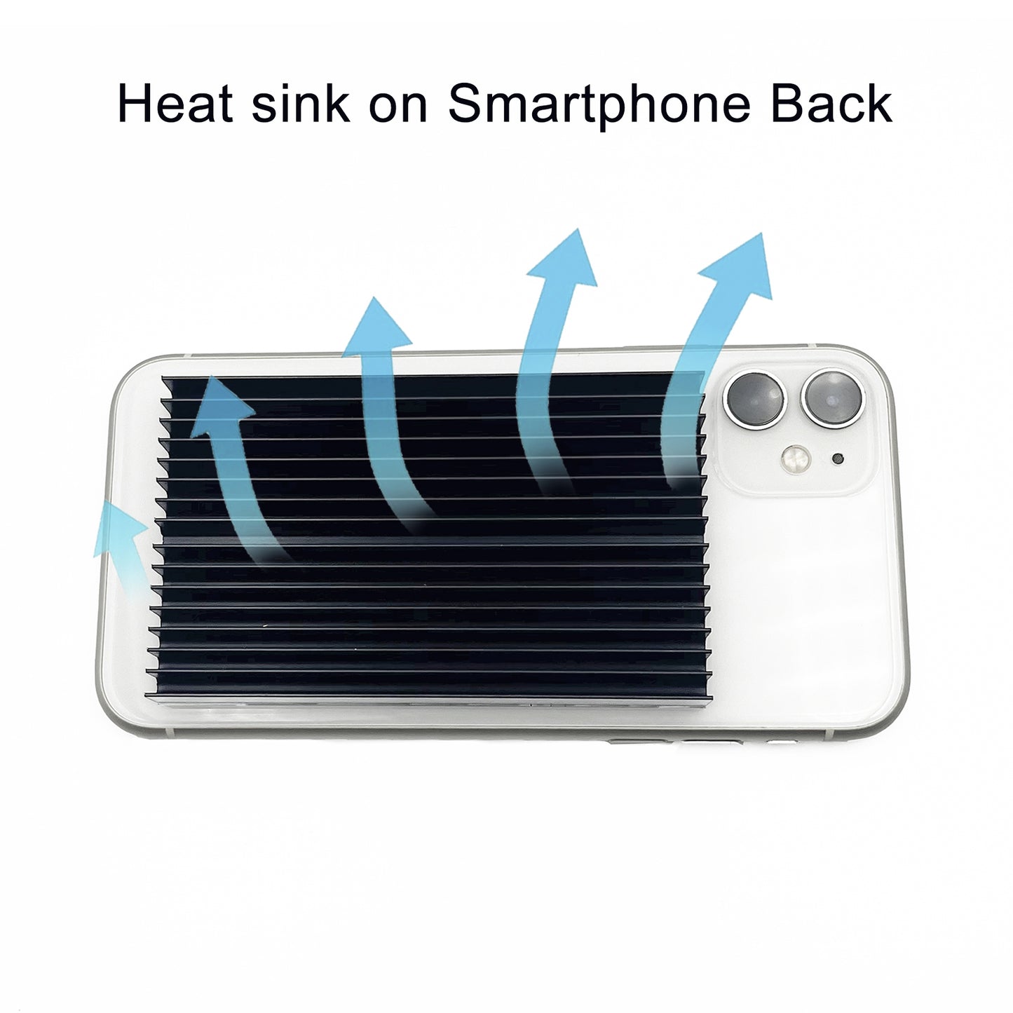 Awxlumv Aluminum Heatsink Kit 100x60x10mm/ 3.94“x2.36“x0.39“ inch + Thermal Conductive Adhesive Tape Cooler Heat Sink for Cooling SSD Smartphones Routers Hard Drives LED Panel (16 Pins)