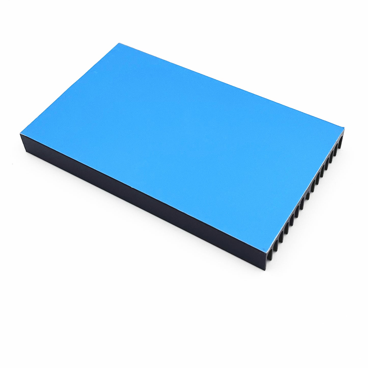 Awxlumv Aluminum Heatsink Kit 100x60x10mm/ 3.94“x2.36“x0.39“ inch + Thermal Conductive Adhesive Tape Cooler Heat Sink for Cooling SSD Smartphones Routers Hard Drives LED Panel (16 Pins)