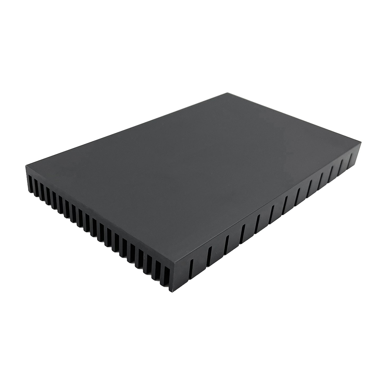 Large Aluminum Heat Sink 150x93x15mm/ 5.9x3.66x0.59 inch High Power Heatsink Module Cooler Fin for PCB Board LED Motherboard Cooling GPU Backplate Radiator Routers RTX 3090 3080,Black