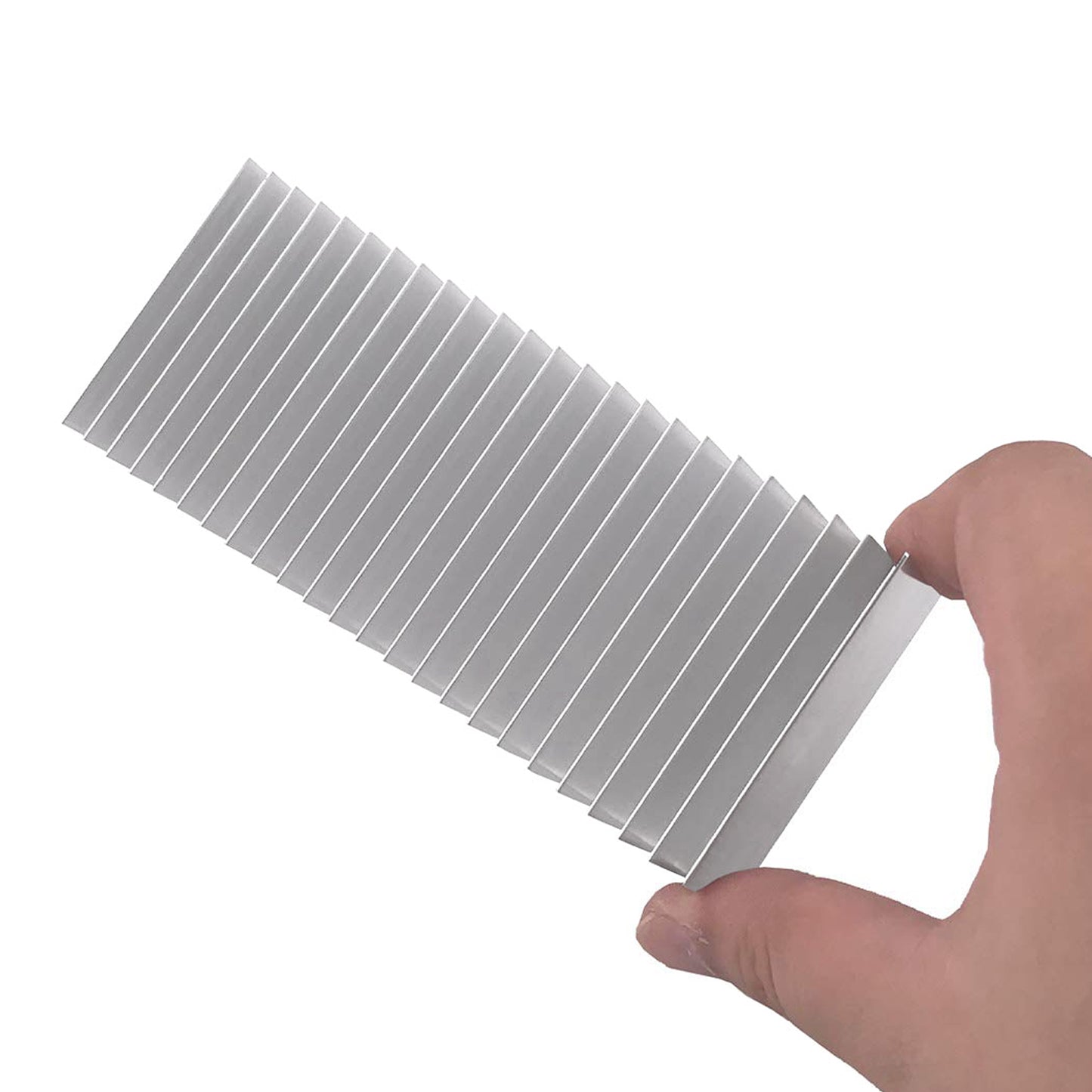Aluminum Heatsink 60x150x25mm / 2.36x5.91x0.98 Inch Heat Sink Radiator for CPU MOS Tube Circuit Board PCB Heat Sinks Led Cooling Cooler Amplifier Devices with 24 pcs Fins - Sliver