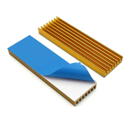 M.2 SSD Heatsink 70x22x6mm /2.76"x0.87"x0.24" with Thermal Pad for Heat Sink PC/PS5 M.2 PCIE NVMe SSD or M.2 SATA SSD