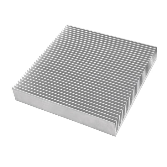 Awxlumv 90mm Aluminum Heatsink 3.54x3.54x0.59 inch / 90x90x15 mm Cooling Cooler Fin-Sliver
