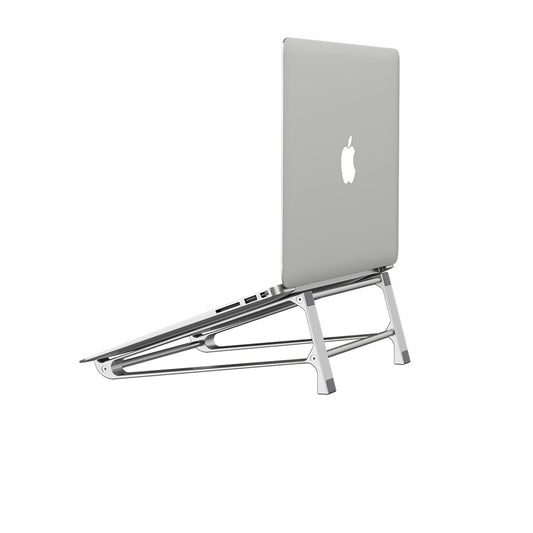 Laptop Stand, Aluminum Vertical Laptop Computer Stand,Ventilated Laptop Riser Notebook Holder Stand Compatible with MacBook Air Pro, Dell XPS, HP, Lenovo More 11 14 15.6 16 Inch Silver