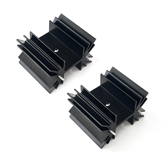 TO-220 TO-3P Heatsink Aluminum 35x42x25.4mm / 1.38"x1.65"x1" for MOS Tube, Triode Heat Dissipation