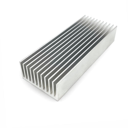 Aluminum Heatsink 100x40x20mm/ 3.94x1.57x0.79 inch Heat Sink Chipset Diffusion Cooling Fin Comb Heat Sinks Cooler