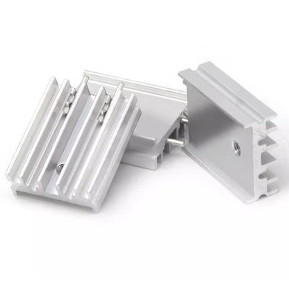 T0-220 Heat Sink 25×19×8mm Triode Heat Sink IC Heat Conductor
