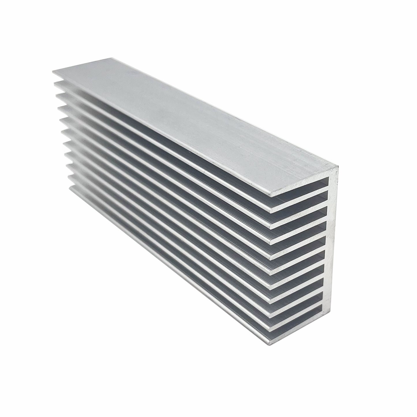 Aluminum Heatsink 100x40x20mm/ 3.94x1.57x0.79 inch Heat Sink Chipset Diffusion Cooling Fin Comb Heat Sinks Cooler