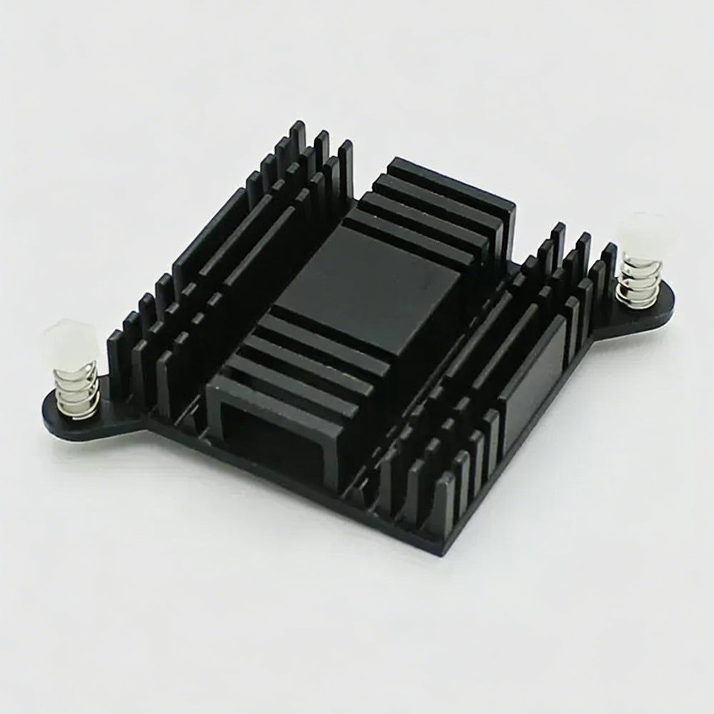Aluminum Profile Heatsink 38x38x10MM with Lugs, Heat Sink with Plastic Screws for Southbridge and Northbridge