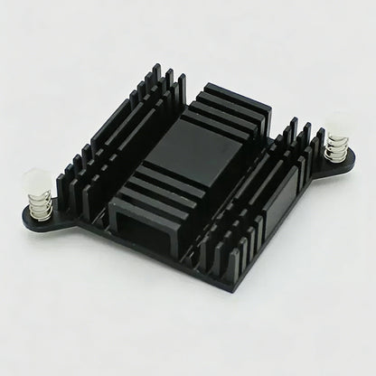 Aluminum Profile Heatsink 38x38x10MM with Lugs, Heat Sink with Plastic Screws for Southbridge and Northbridge