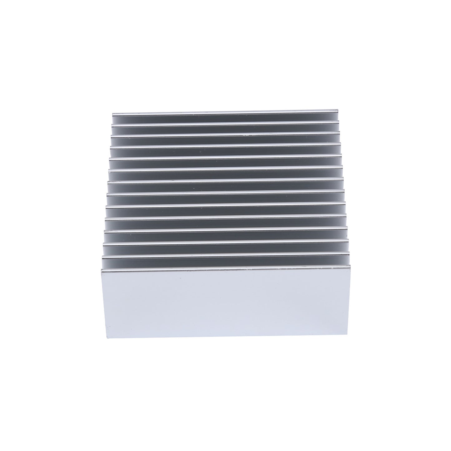 50mm Aluminum Heatsink Kit 50x50x20mm / 1.57"x1.57"x0.79" Heat Sink Cooler for GPU CPU Peltier Plate Module Router Amplifier Led Chipset Heat Radiator Cooling Fin -Sliver