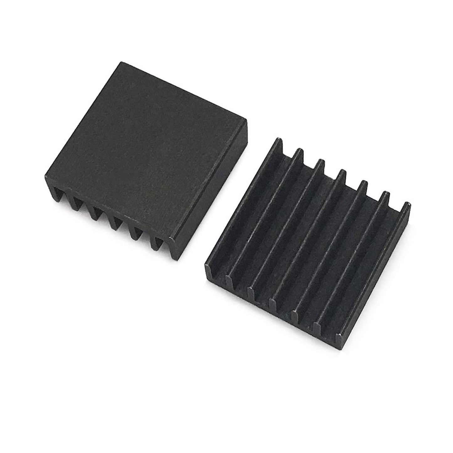 14mm Aluminum Heatsink Kit 14x14x6mm Small Mini Cooler Fins Heat Sink for Cooling VRM IC Chips VRAM VGA RAM MOSFET (14mmx14mmx6mm)