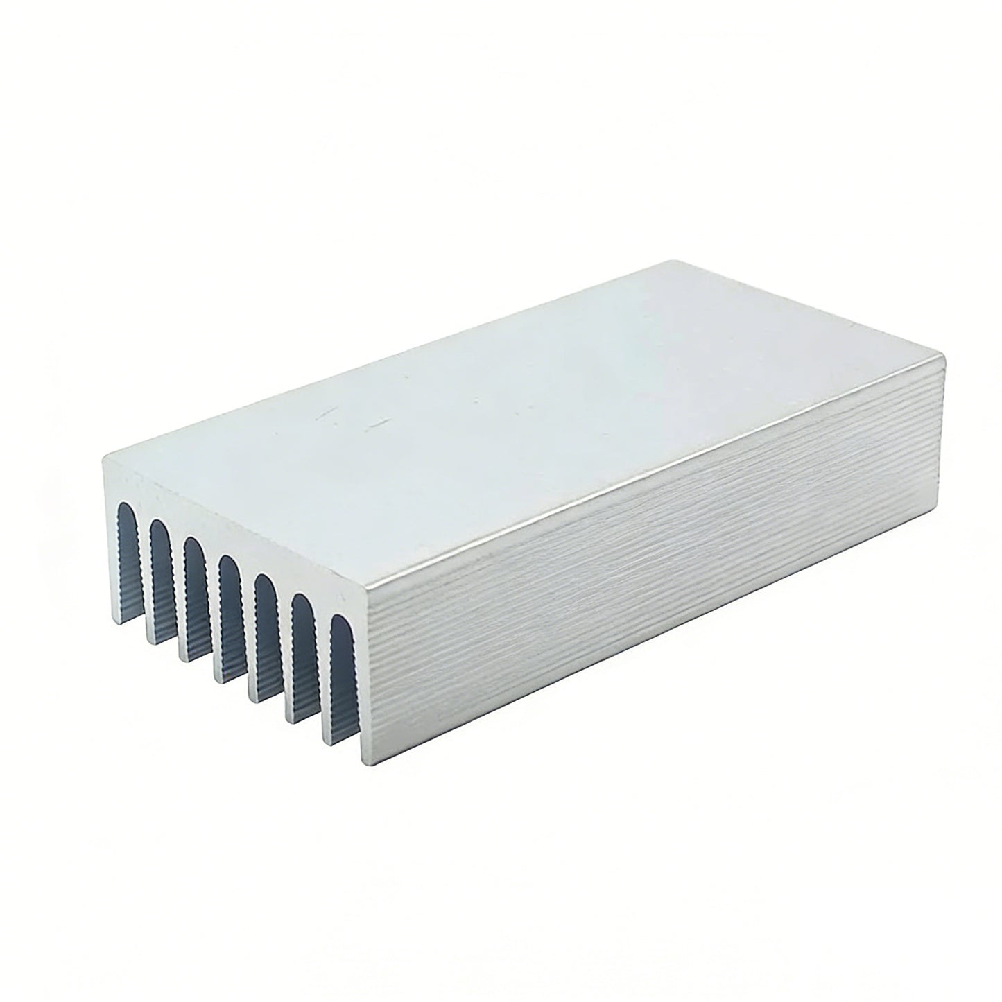 100x51x23mm Aluminum Heatsink, Aluminum Alloy Cooler for Motherboard IC Chip MOSFET Transistor, Customizable