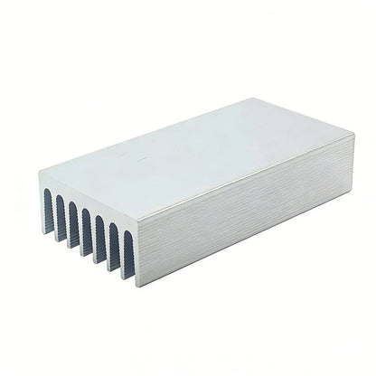 100x51x23mm Aluminum Heatsink, Aluminum Alloy Cooler for Motherboard IC Chip MOSFET Transistor, Customizable