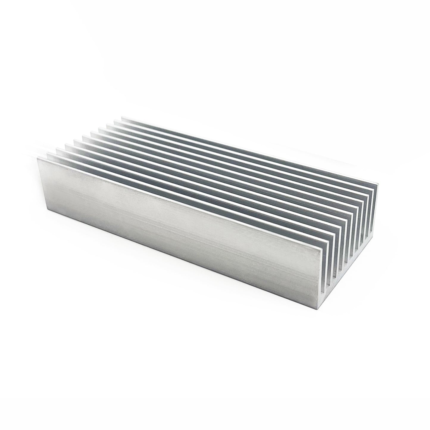 Aluminum Heatsink 100x40x20mm/ 3.94x1.57x0.79 inch Heat Sink Chipset Diffusion Cooling Fin Comb Heat Sinks Cooler