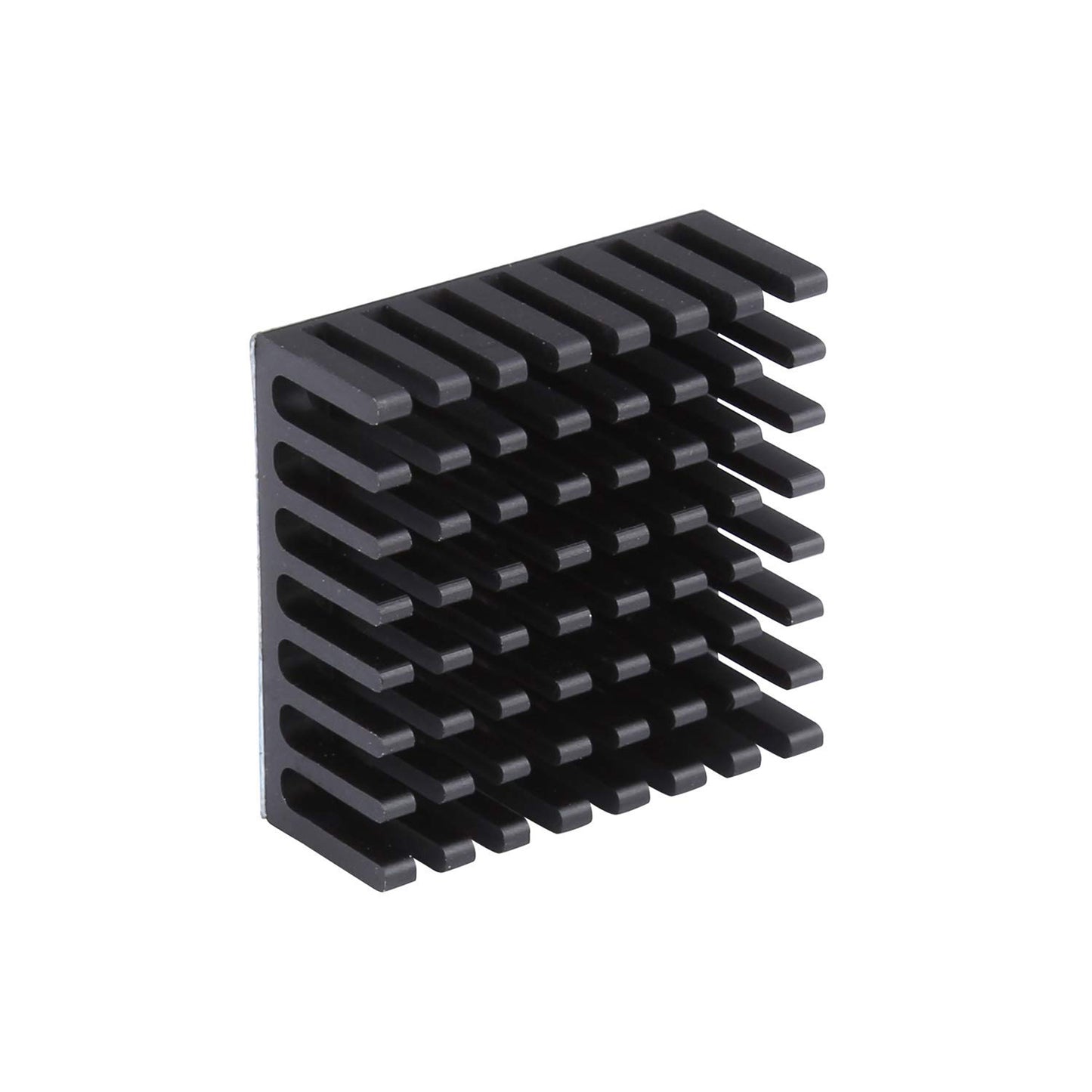 Awxlumv Small Aluminum Heatsink 25x25x10mm / 0.98x0.98x0.39inch with Thermal Tape/ Pad for ASUS ROG Ally GPU IC Chips, Black
