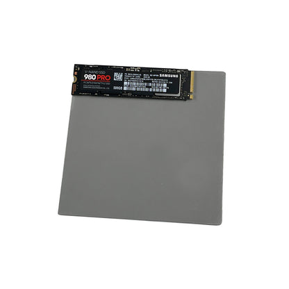 Thermal Pad, 100x100x2mm Highly Efficient Thermal Conductivity 12.0 W/mK, Insulated Heat High Temperature Resistant Silicone Thermal Pad for SSD IC LED GPU Heat Sink LED Cooling (Revised Edition)
