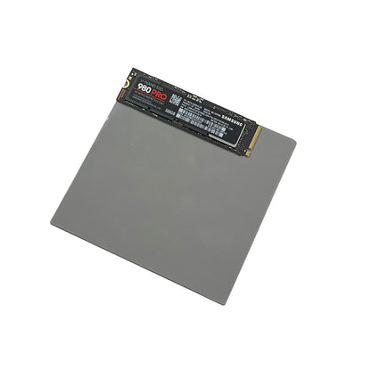 Thermal Pad, 100x100x2mm Highly Efficient Thermal Conductivity 12.0 W/mK, Insulated Heat High Temperature Resistant Silicone Thermal Pad for SSD IC LED GPU Heat Sink LED Cooling (Revised Edition)