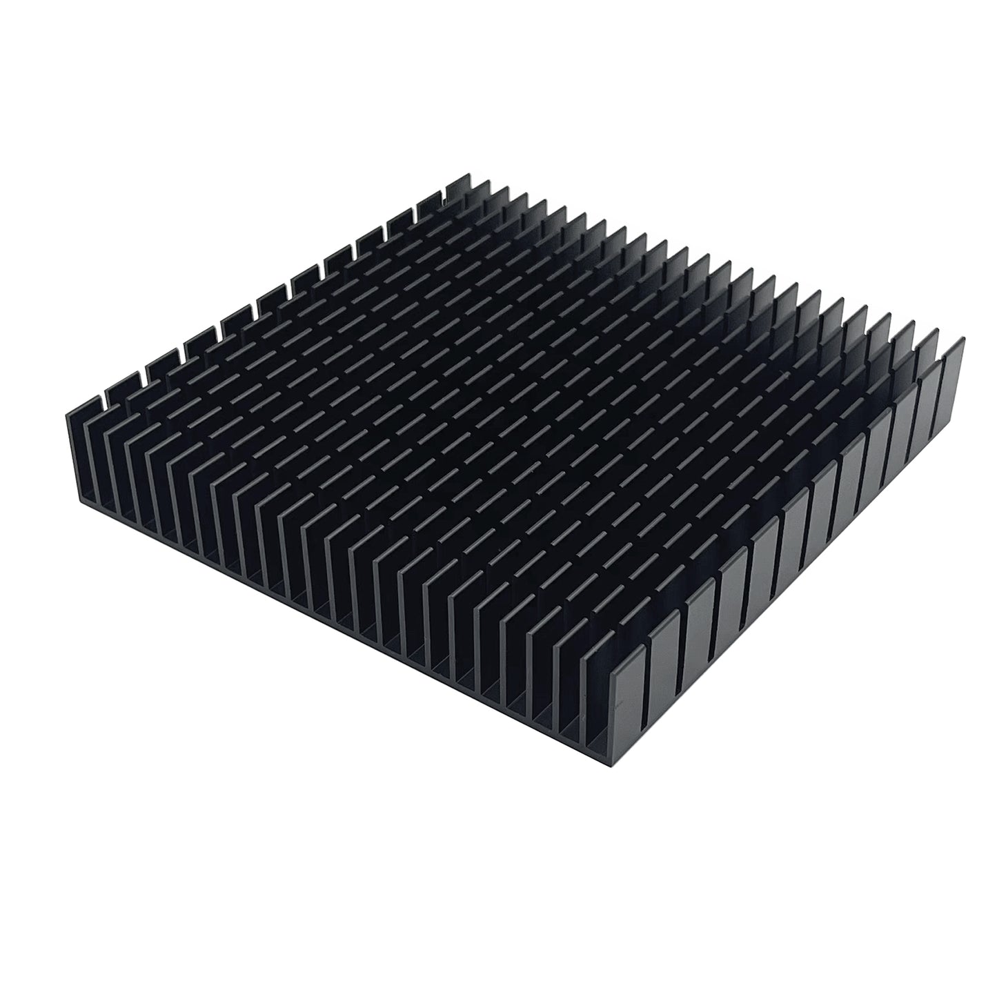 120mm Large Heatsink Aluminum Heat Sink 4.72x4.72x0.79Inch/ 120x120x20mm Square Cooler for Router Cooling Base and Power Supply IC Graphics Card Memory Heat Sink 120mmx120mmx20mm