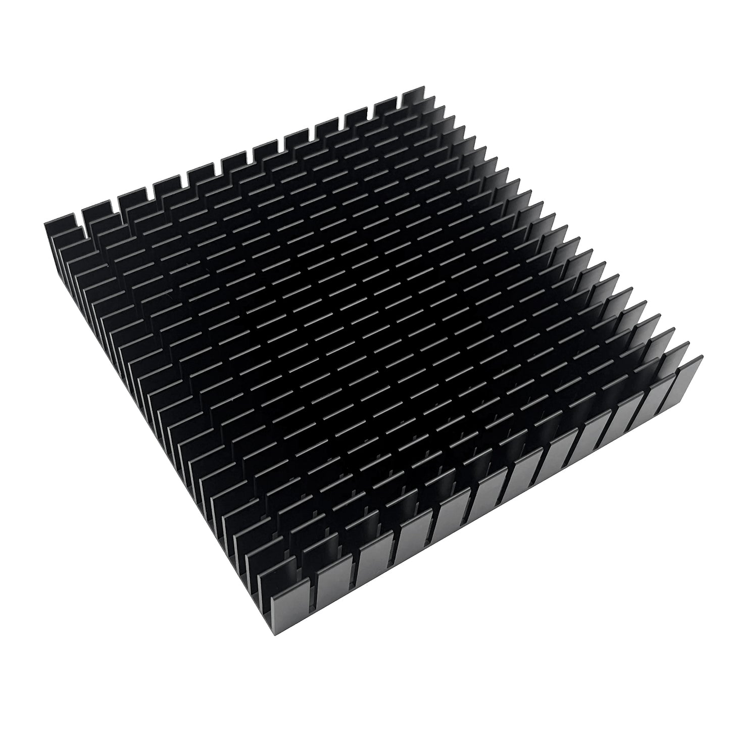 120mm Large Heatsink Aluminum Heat Sink 4.72x4.72x0.79Inch/ 120x120x20mm Square Cooler for Router Cooling Base and Power Supply IC Graphics Card Memory Heat Sink 120mmx120mmx20mm