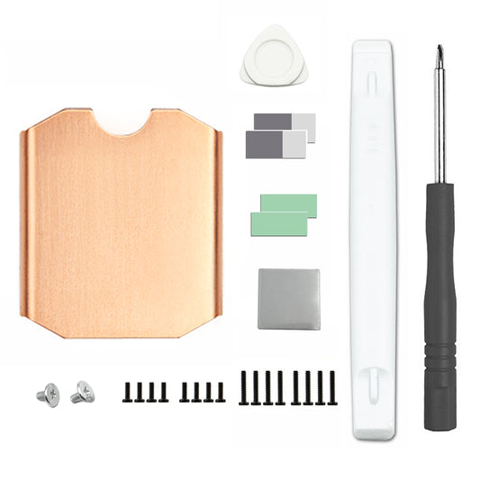 Awxlumv Copper M.2 Heatsink With Thermal Pad Heat Sink for M.2 2230 NVME SSD