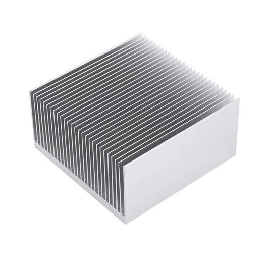 Awxlumv Extra Large Heat Sinks Aluminum 69/90/100/120/ 150/180/200/250/300/350/400x69x36mm High Power Heatsink Diffusion Cooling Module Cooler 27 Fin Radiator for LED Light Amplifier Transistor Semiconductor PCB, 69mm(W)x36mm(H)