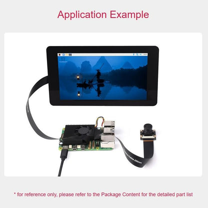 Raspberry Pi 5 Official Active Cooler，Aluminium Heatsink, Variable-Speed Blower (Black)